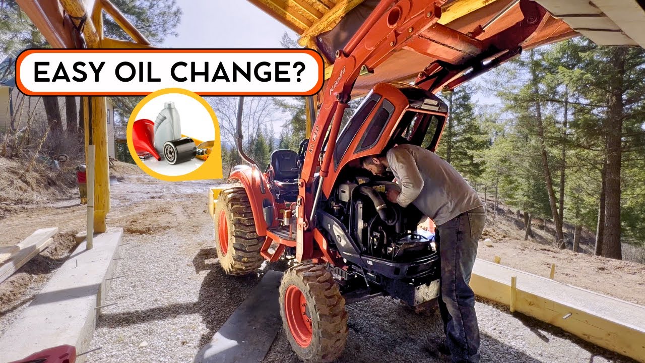 How to Change the Oil of a Kioti CK30 Tractor