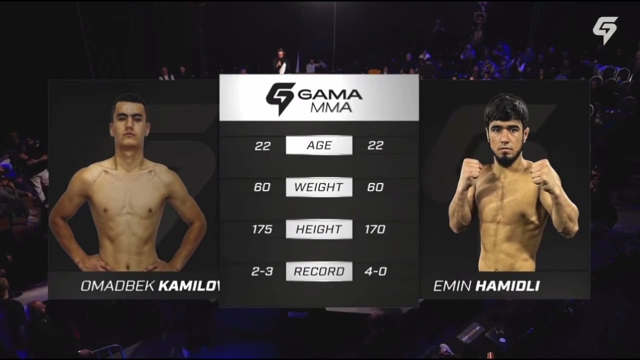 Gama MMA 3: Elmin Hemidli vs Omadbek Kamilov  
