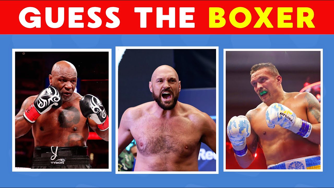 🥊 Guess the Boxer in 3 Seconds – Only Real Fans Can Do It! ⏱️👀