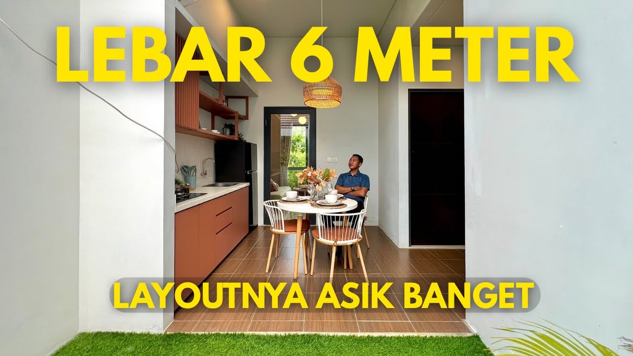 Rumah 6x12 Dalamnya Bikin Betah Layoutnya Cakep😍