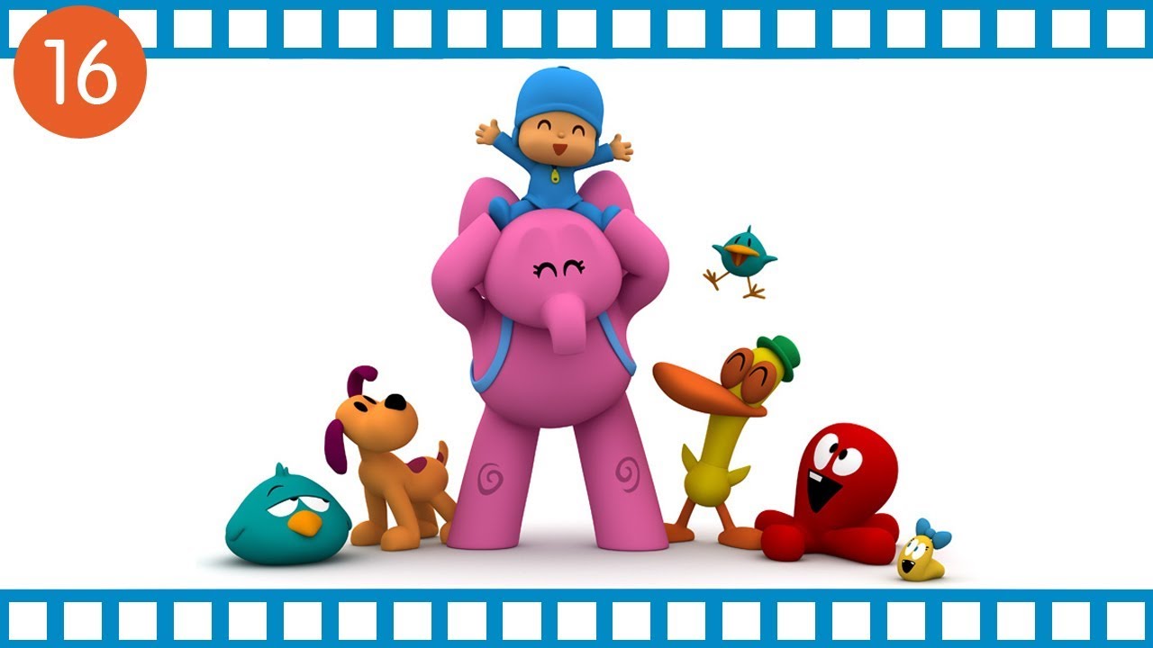Pocoyo - Mezz'ora di cartone animato educativo per i bambini 🎁 [16] | Cartoni animati