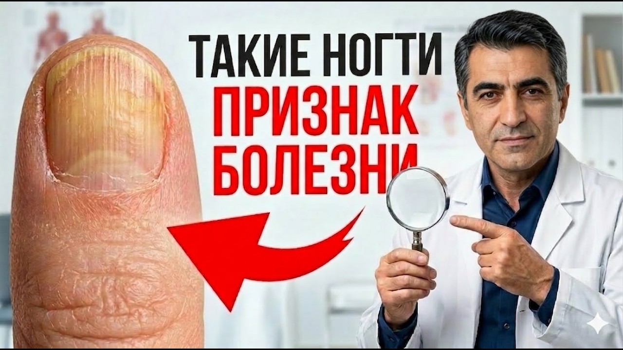 Ваши ногти КРИЧАТ о болезнях - но 99% это игнорирует!