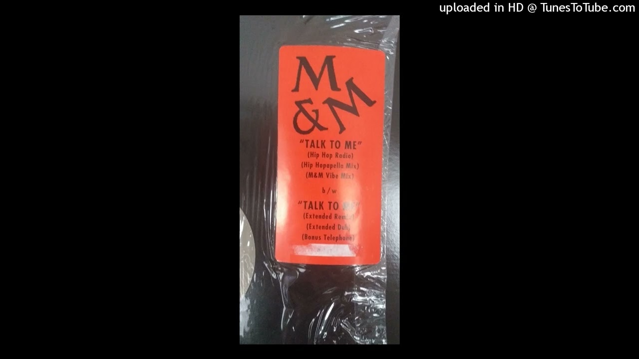 M AND M  Talk To Me (Extended Remix) 1992
