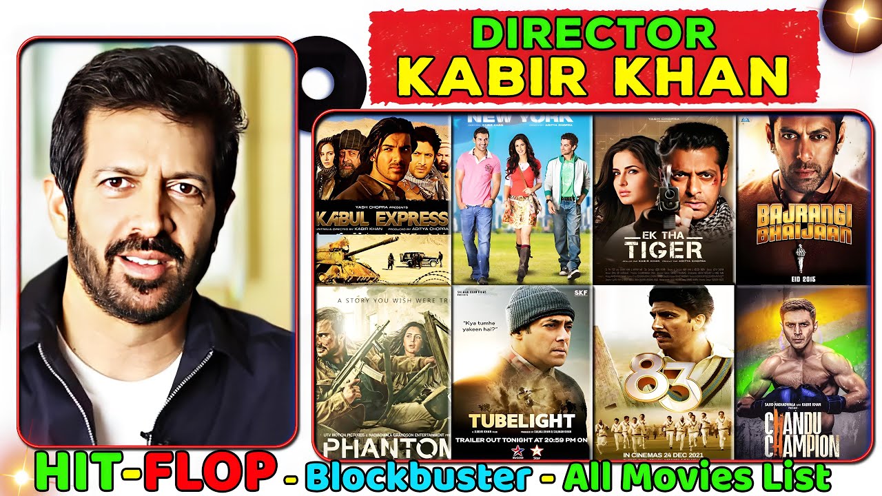 Kabir Khan Hit and Flop All Movies List | Box Office Collection All Film Name List | Chandu Champion