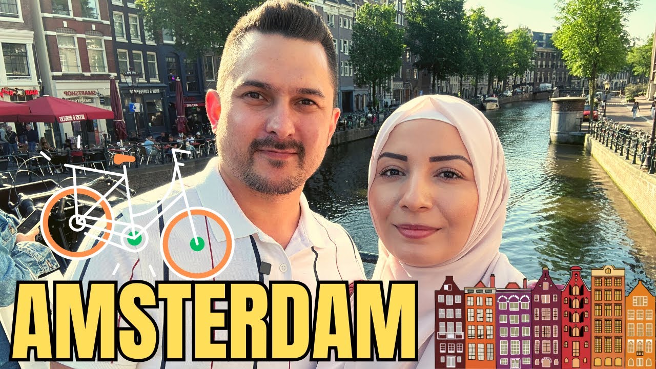 Amsterdam'a hayran kaldık ama çok pahalıydı | Kanal turu | Messi ile karşılaştık | Sokak lezzetleri