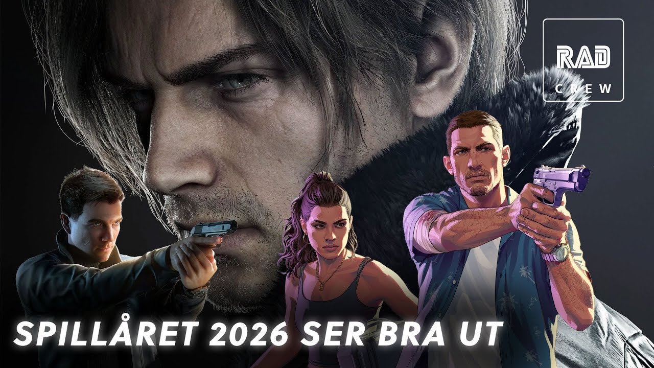 Spillene vi gleder oss til i 2026! | Rad Crew 737