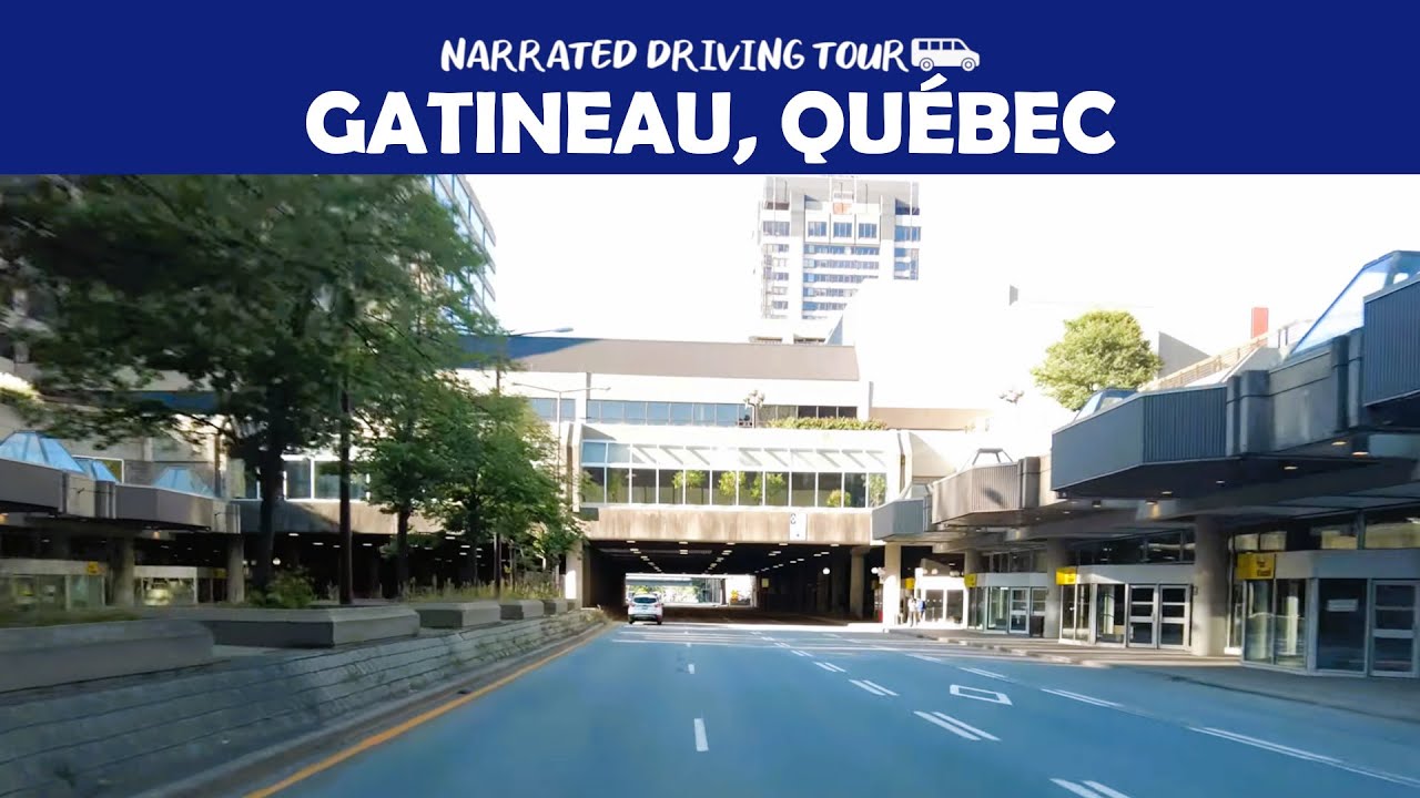 🚗 Gatineau, Québec  🌲✨ 4K Drive