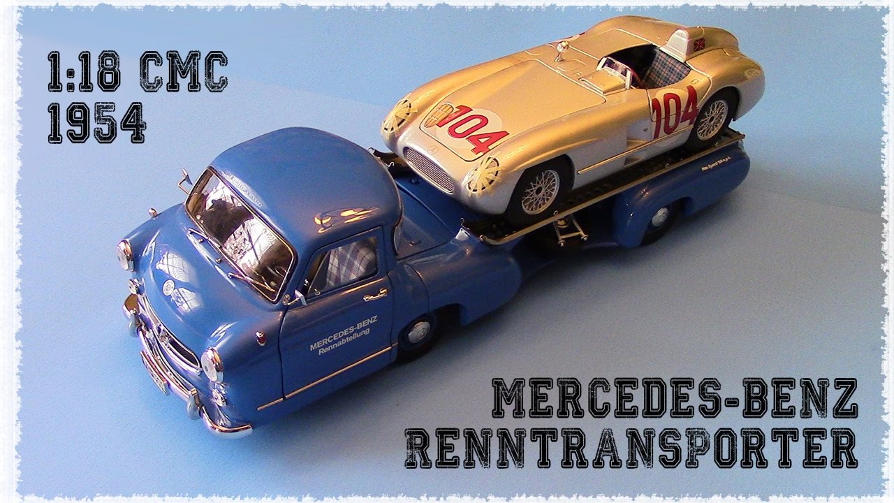 1/18 CMC 1954 Mercedes Benz RennTransporter | Review