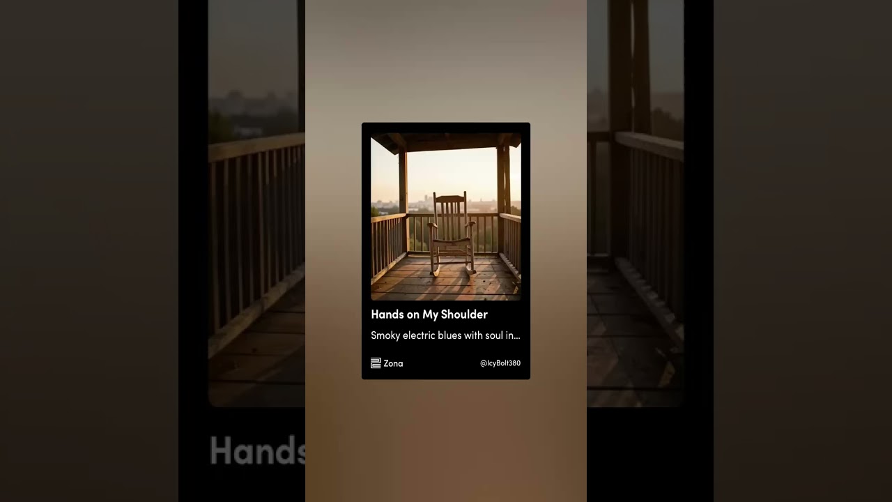 Hands on my shoulder 