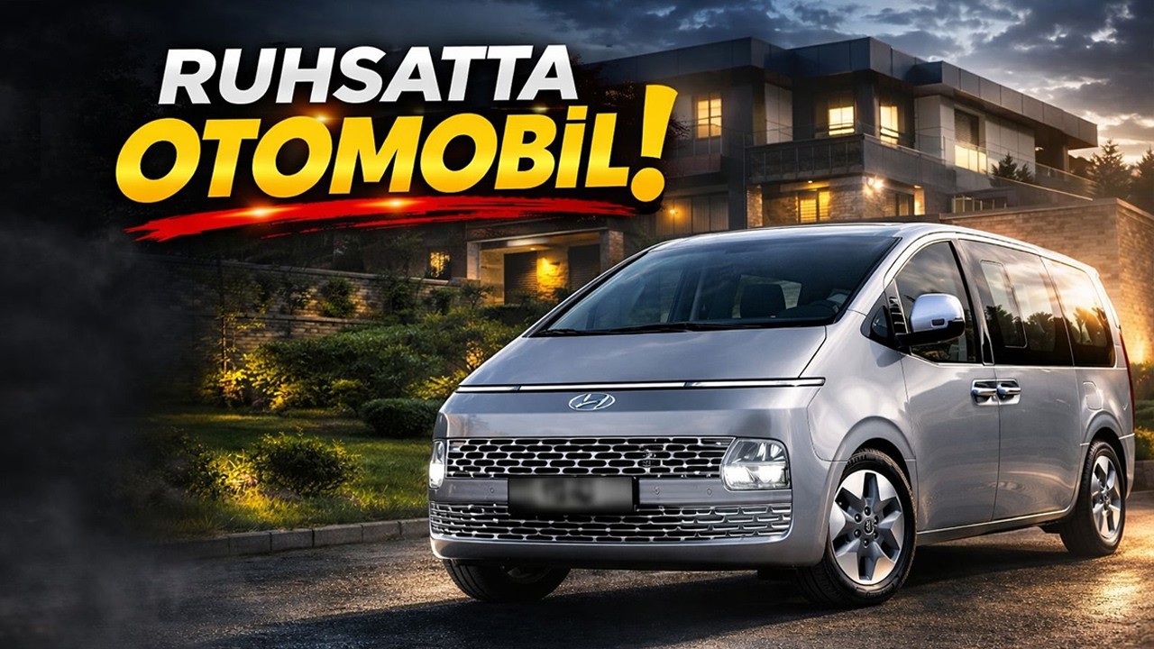 VIP mi, Aile Arabası mı? Hyundai Staria Hepsi Olmuş!