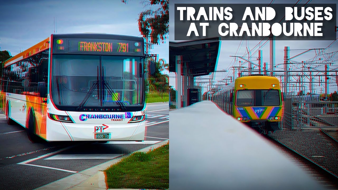 Trains & Buses at Cranbourne - November 2021