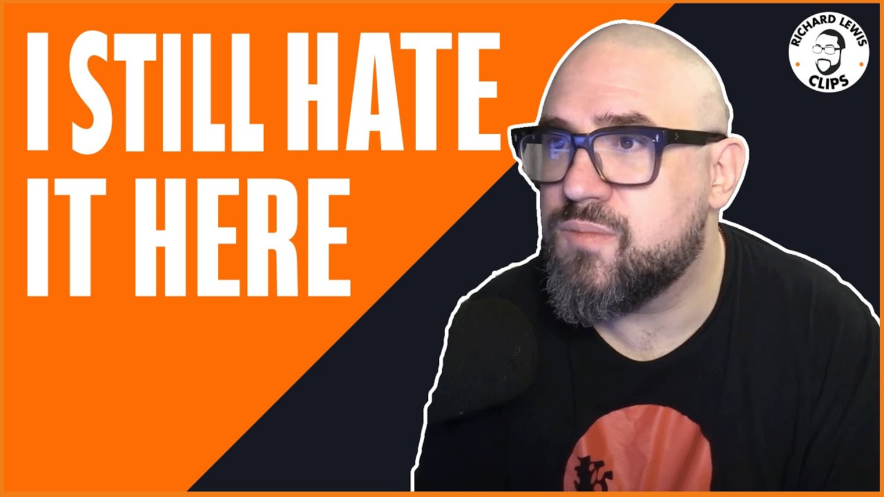 Richard Lewis still hates it here