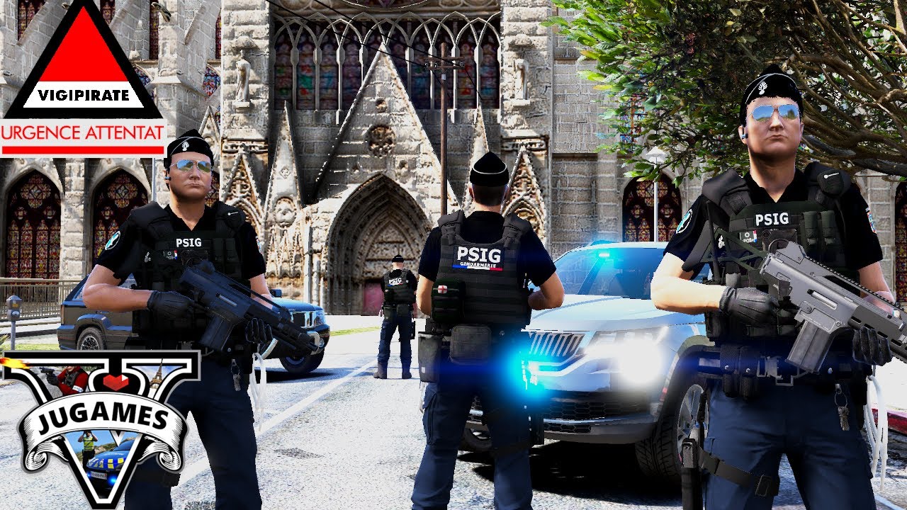 PLAN VIGIPIRATE SECURISATION DES LIEUX CULTE [GTA 5 LSPDFR]