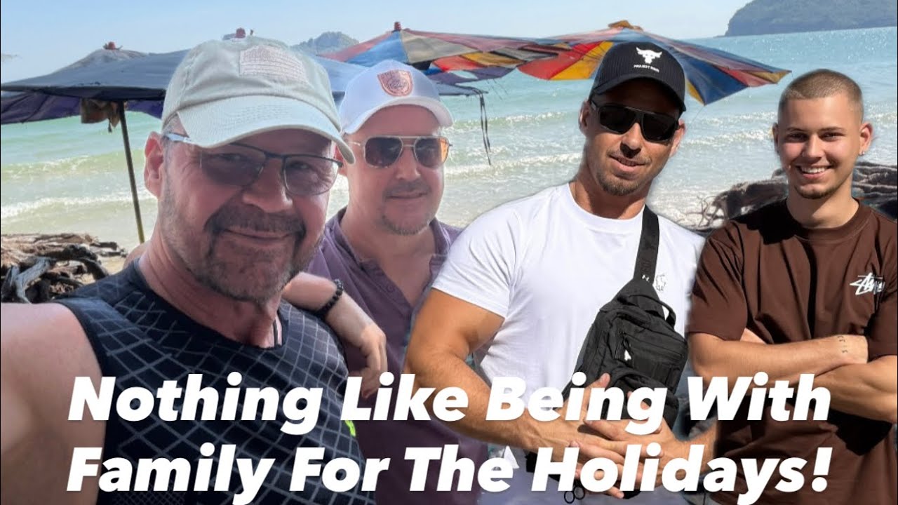 Christmas Live Stream! Two Sons And Grandson In Thailand 🇹🇭 