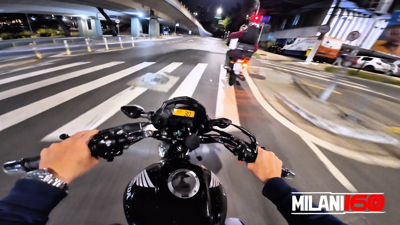 TUMULTUANDO NA MADRUGADA DE START 160 COM ESCAPAMENTO DESMIOLADO 🔥