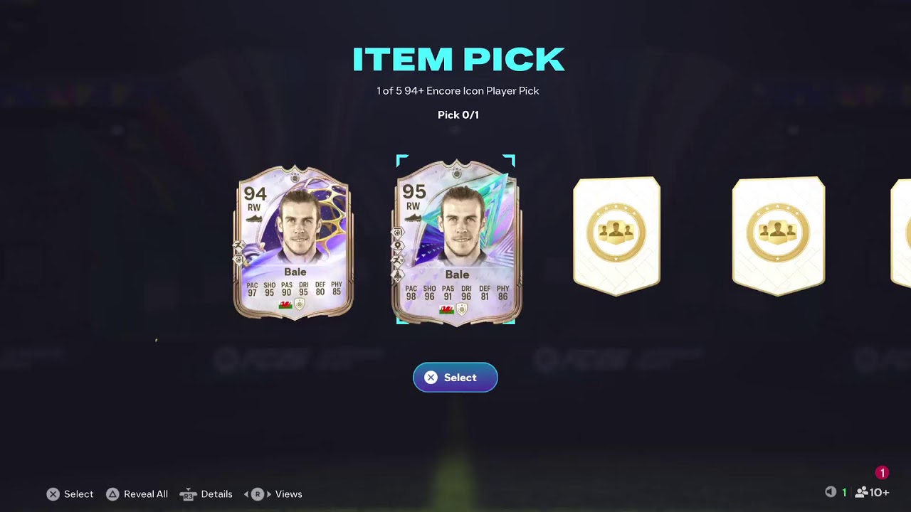 LIVE, FC26, 5k TOKENS 5, 1 of 5 94+ encore icon player pick, PHENOMS, champs, fof, FUTTIES