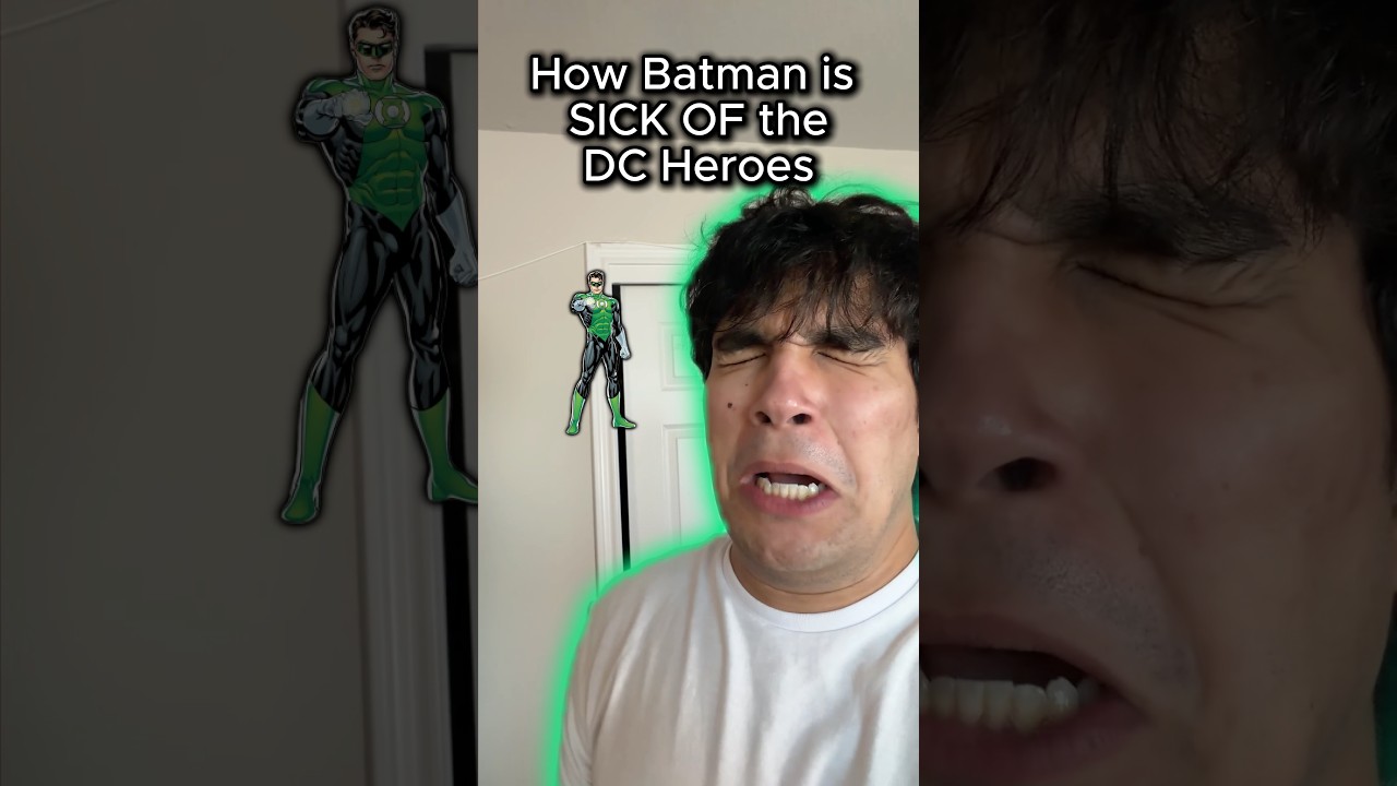 Как Бэтмену надоели герои DC #batman #superman #comics #dc