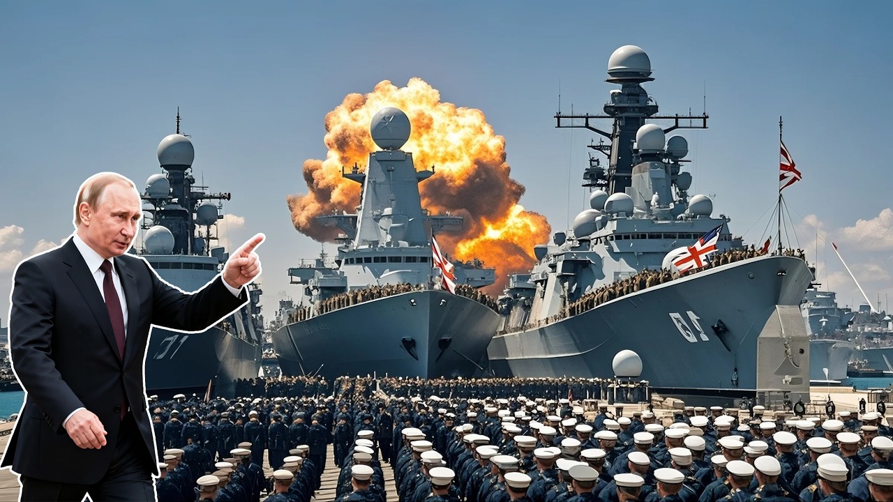 Это только что произошло! Три британских военных корабля были потоплены российскими войсками в Черно