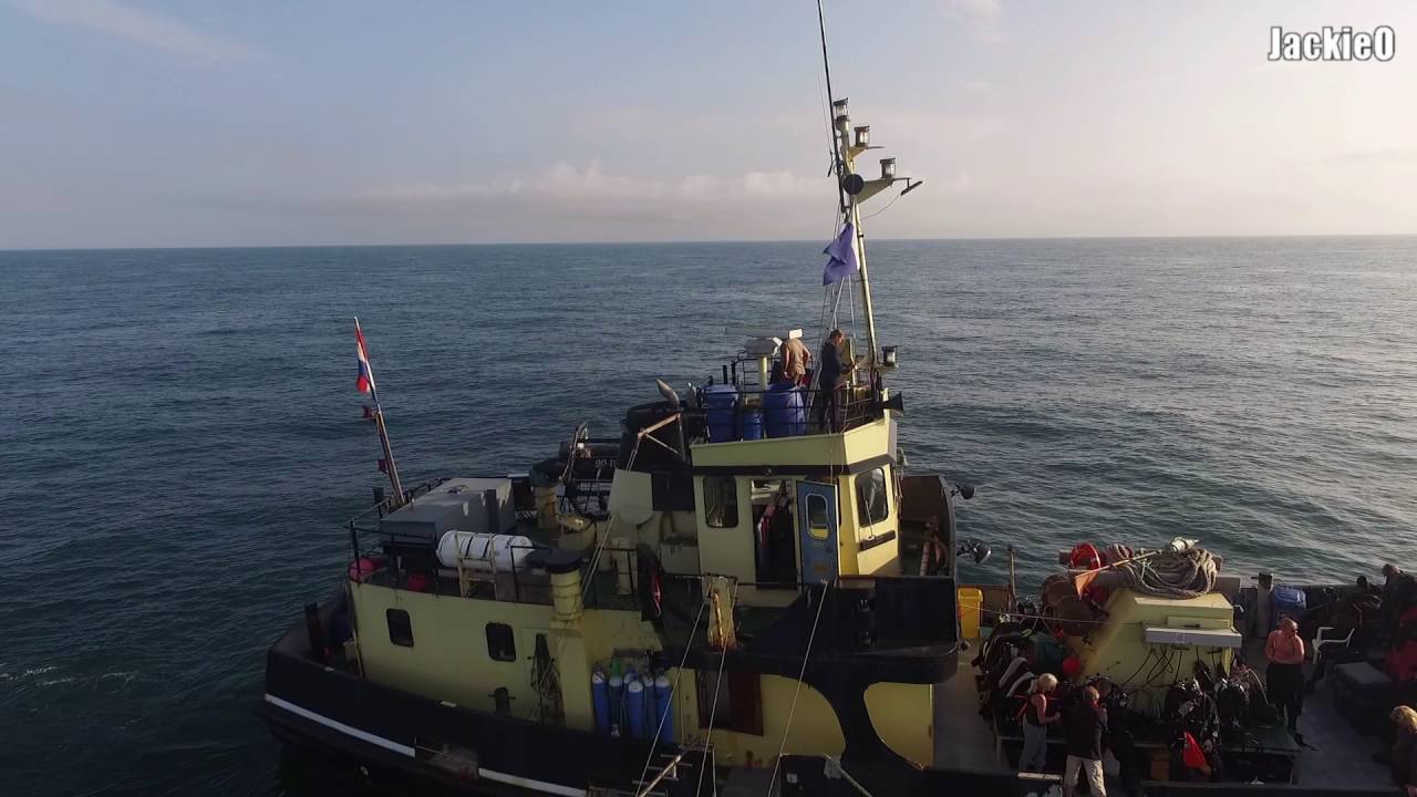 Noordzee Ferry van Dorst wrakduik weekend 20 juli 2016