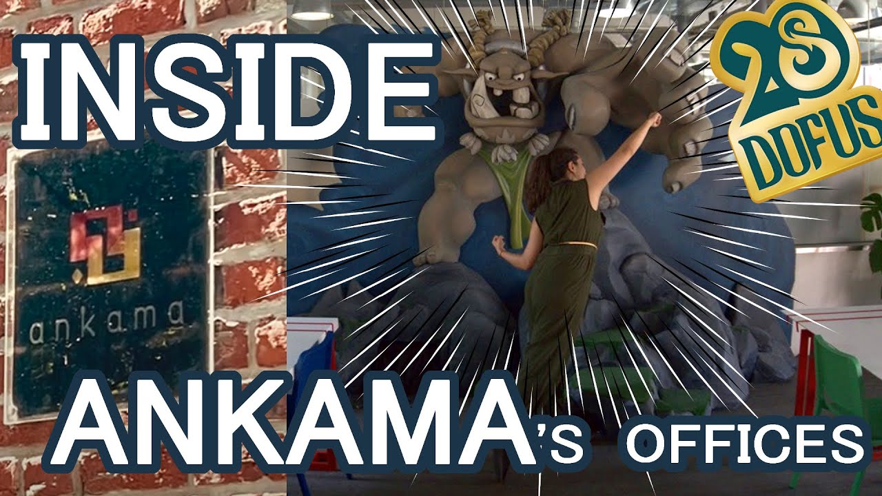 TOUR en las OFICINAS de ANKAMA! en Roubaix Francia | 20  Aniversario de DOFUS |
