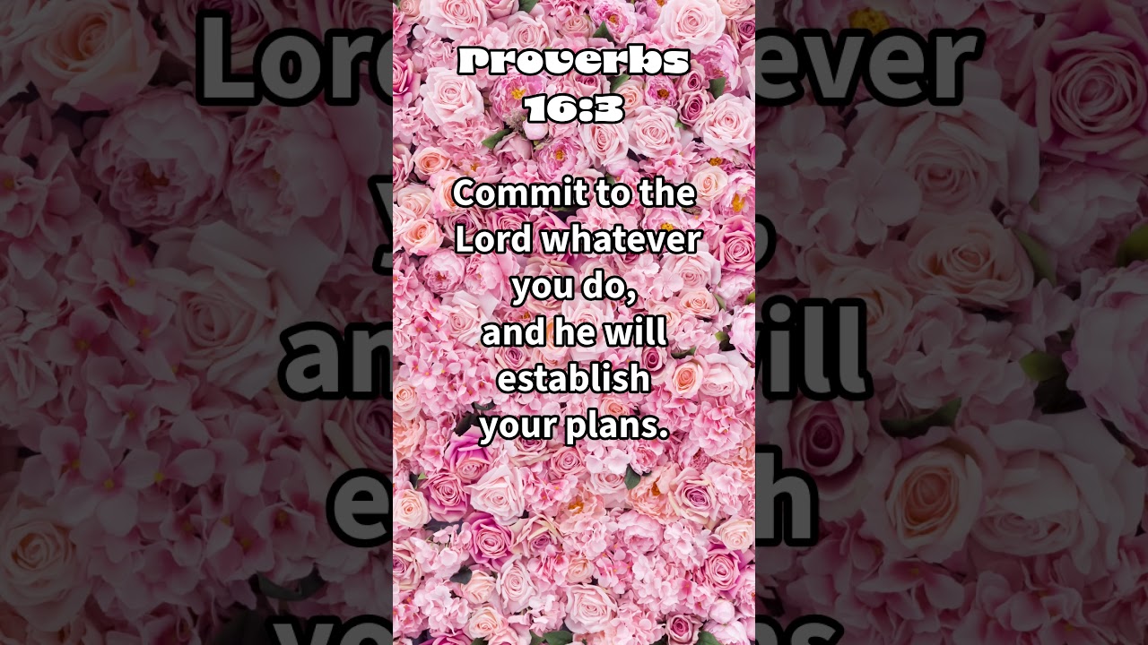 Commit Your Plans to God 📅🙏  