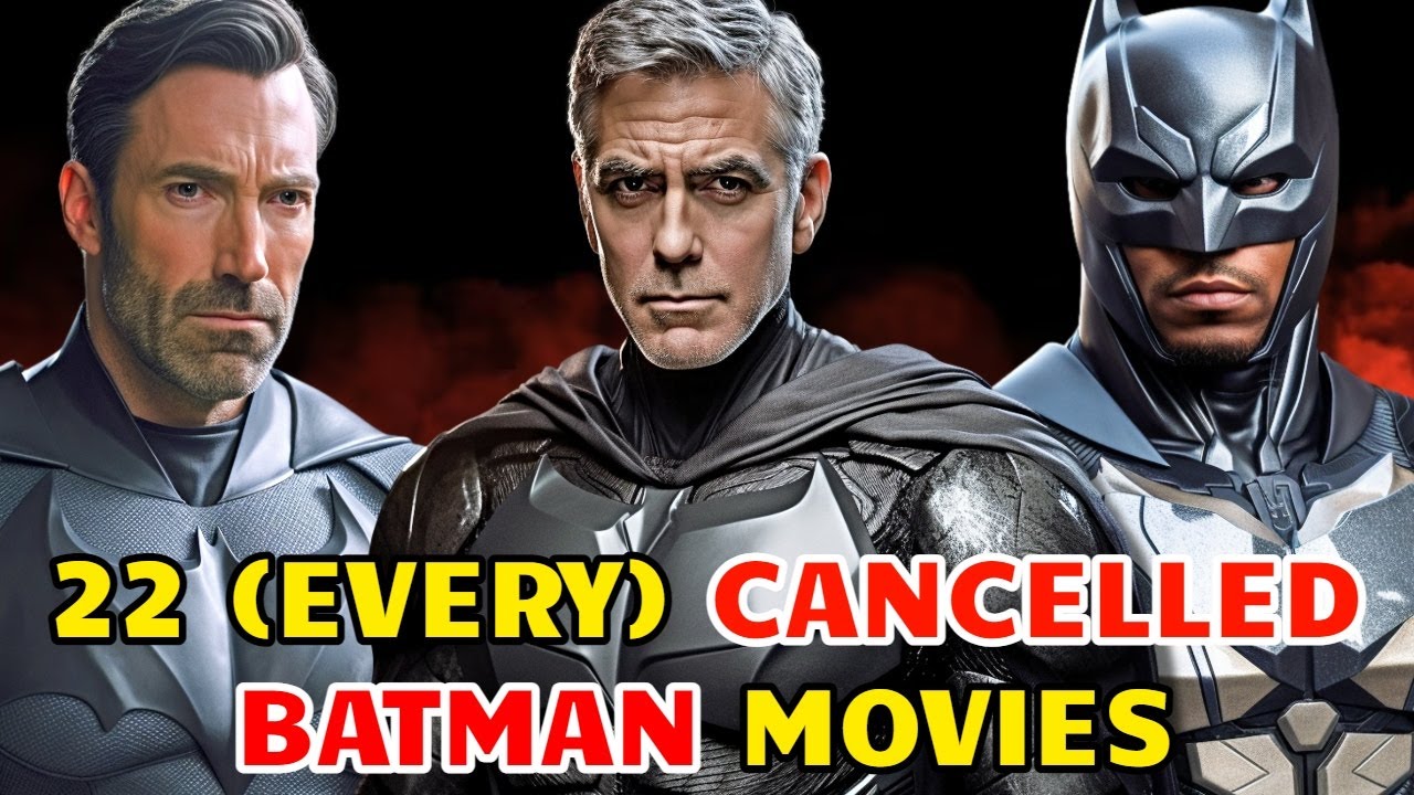 22 (Every) Batman Cancelled Movies That Are Absolutely Bonkers But They Never Came Out