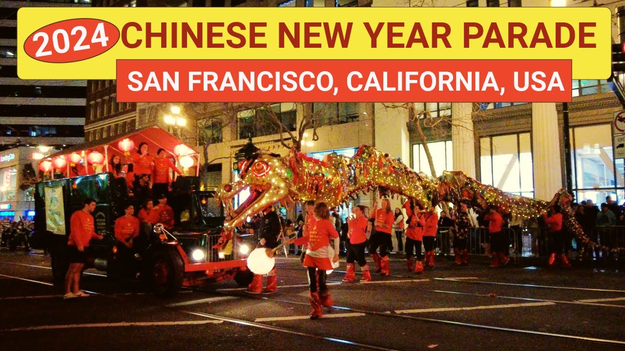 2024 S.F. Chinese Parade & Festival (San Francisco, California, USA) in 4K