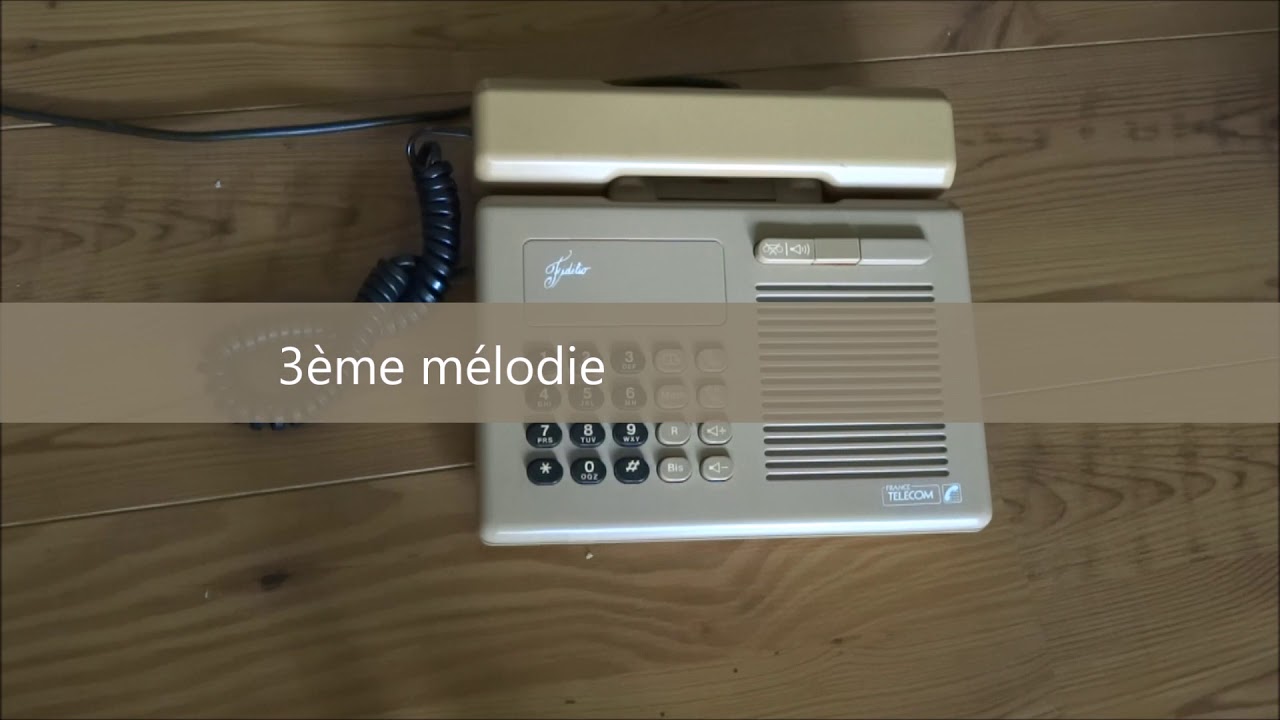 Sonneries du téléphone Fidélio T83