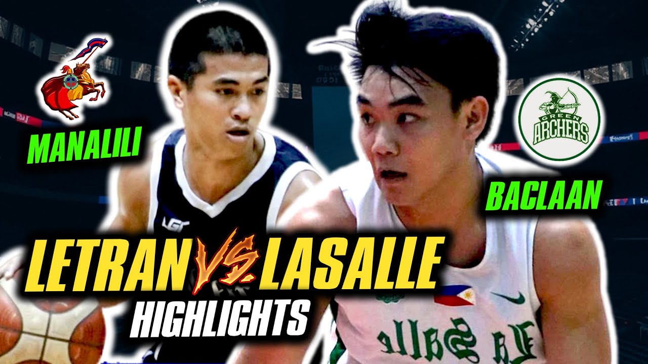 TITING MANALILI & KEAN BACLAAN SHOWDOWN! DE LA SALLE VS LETRAN AT ZAMBOANGA SIBUGAY TOURNEY