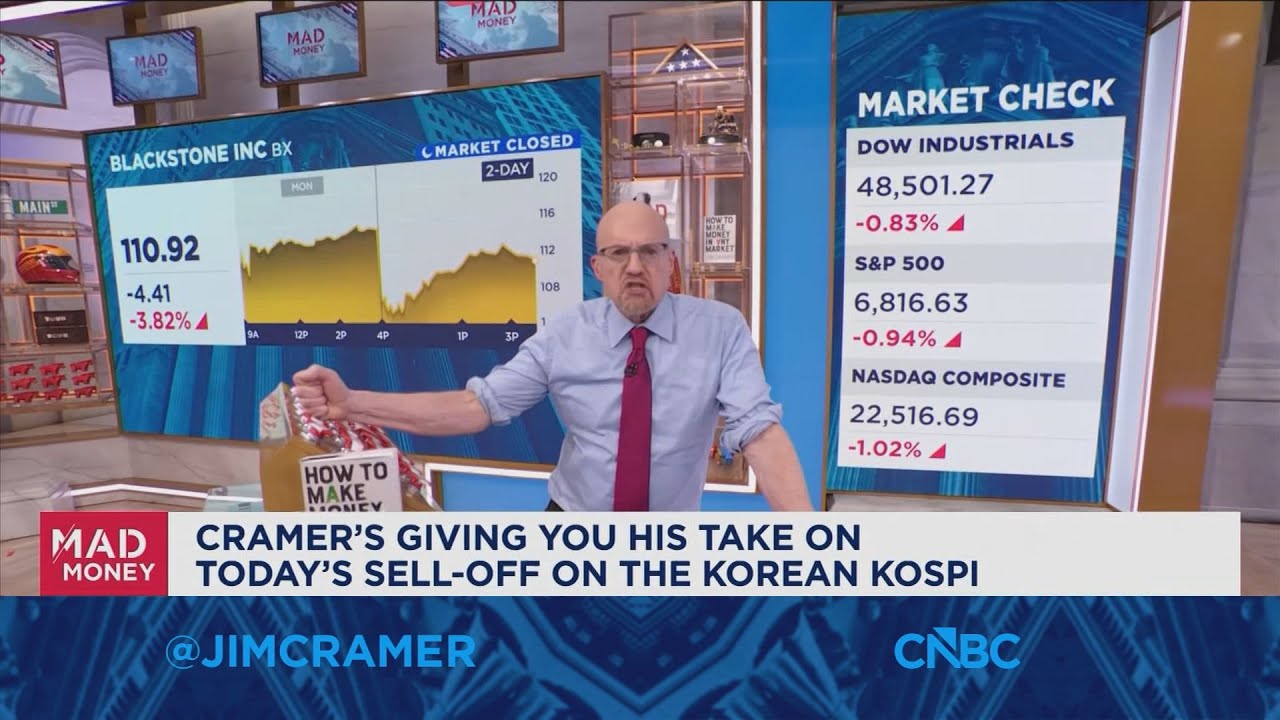 Selling in the hottest semiconductor stocks was brutal, says Jim Cramer