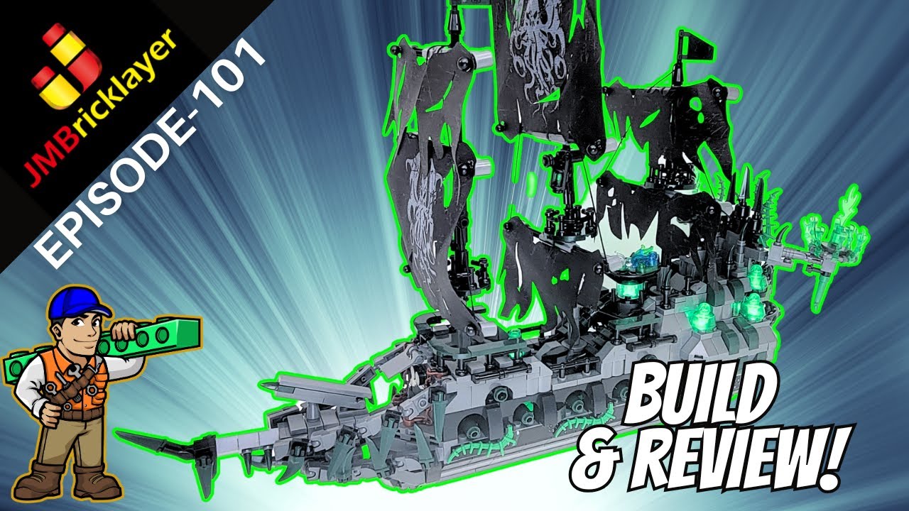 JMBricklayer Ghost Ship - The Flying Dutchman (Lego Alternate Build)