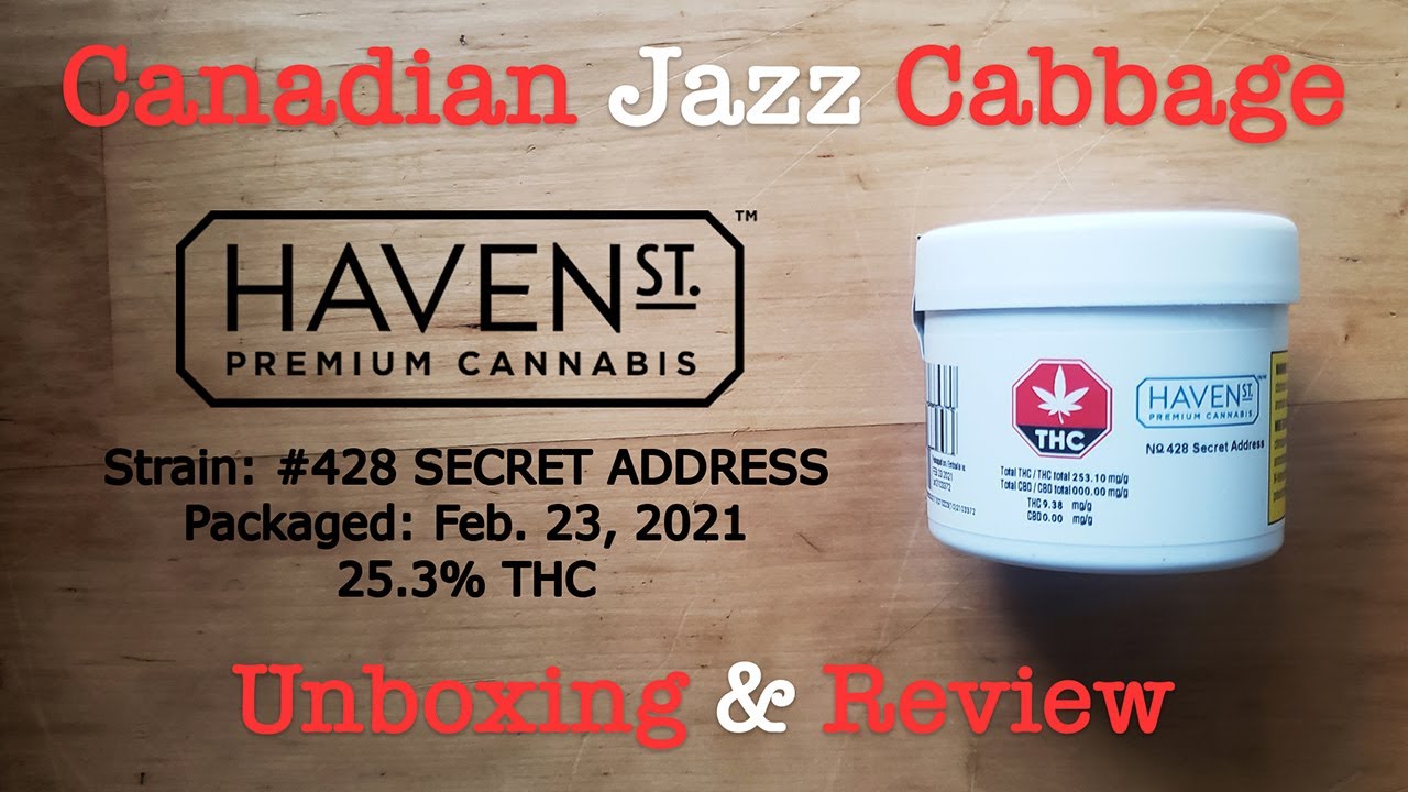 Haven St. #428 Secret Adress (Glueberry OG) &mdash; OCS Unboxing and Review