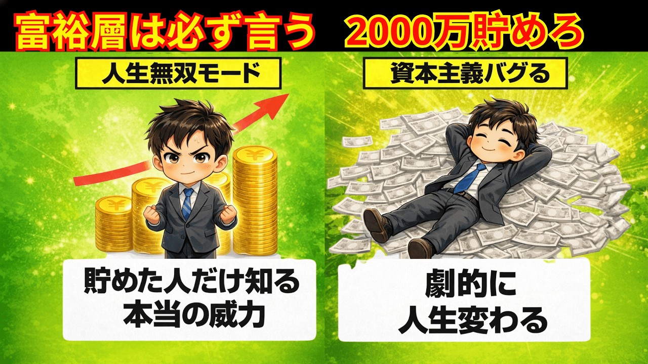 「手遅れになる前に」今すぐ貯金しろ。どん底から人生を大逆転させる唯一の方法|大人のための経済チャンネル
