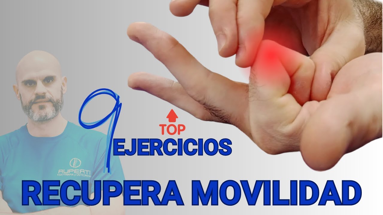 EJERCICIOS para recuperar la MOVILIDAD de los DEDOS