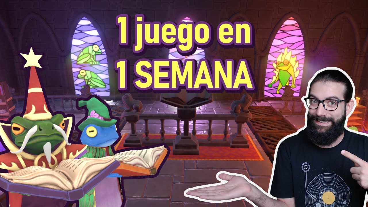 Hacemos este juego en UNA semana | Spain Game Devs Jam II | Frog Wars