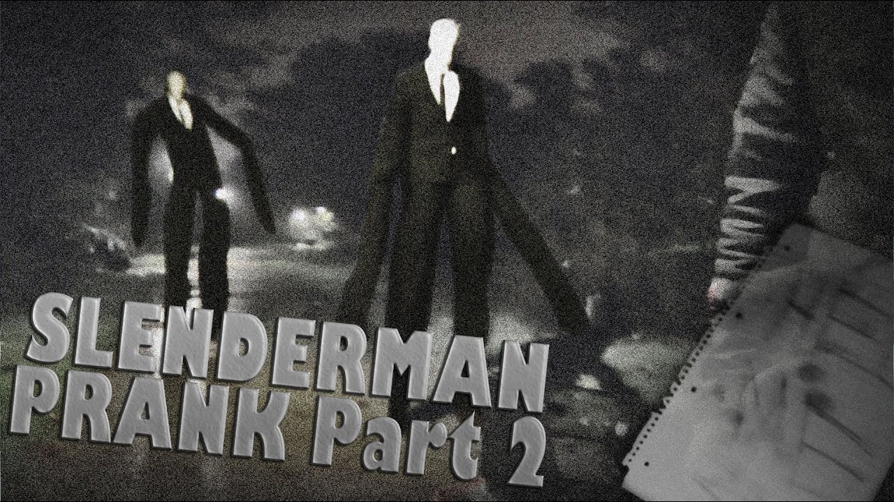 SLENDERMAN TWICE - Halloween Prank Part 2