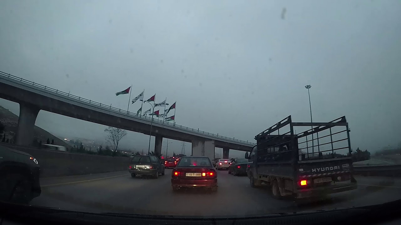 Traffic in Amman