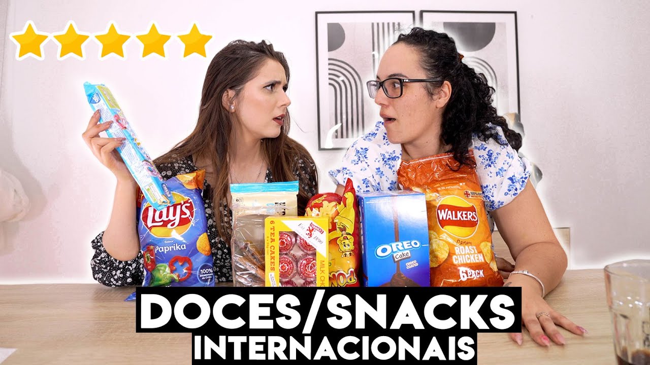 PROVÁMOS DOCES SNACKS INTERNACIONAIS  | Joana Gentil