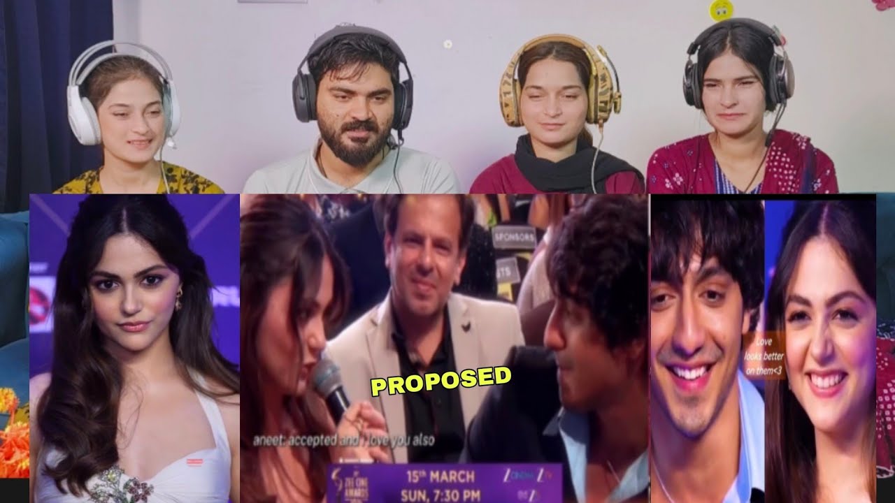 Ahaan Panday PROPOSES Aneet on Shakti Shalini Set 💍❤️ Viral Edit Reaction | Bollywood Cute Couple
