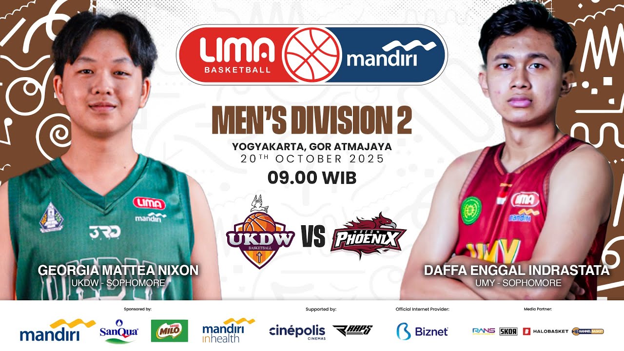UKDW vs UMY | Men's Division 2 | Yogyakarta I Oct 20