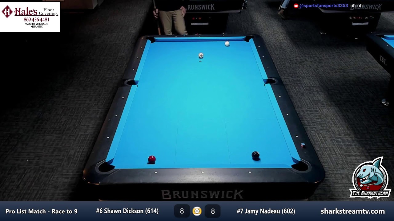 Pro List Match - #6 Shawn Dickson vs.. #7 Jamy Nadeau [1/19/2026]