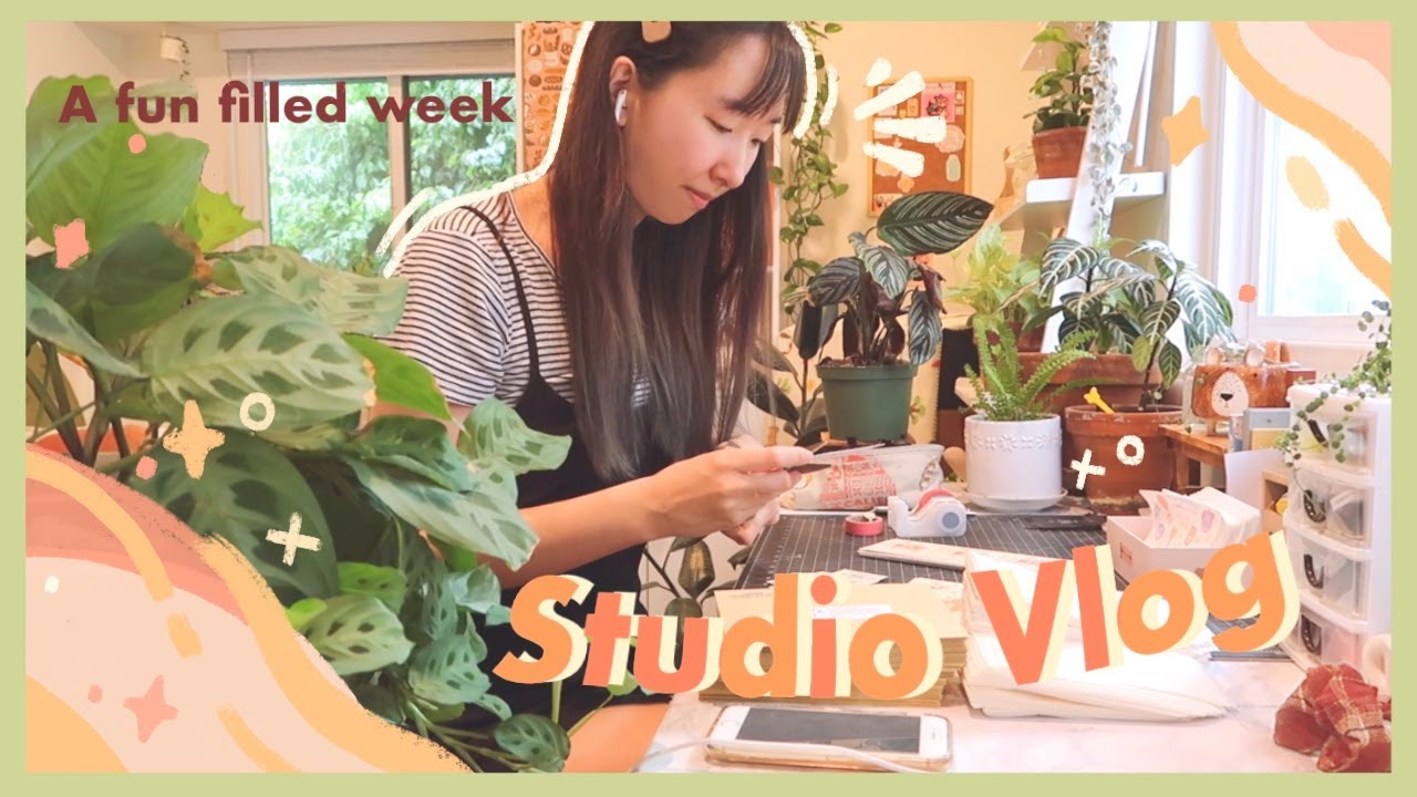 Studio Vlog ✧10: Getting into Routine, Overcoming Art Block, and Some Fun with Friends!