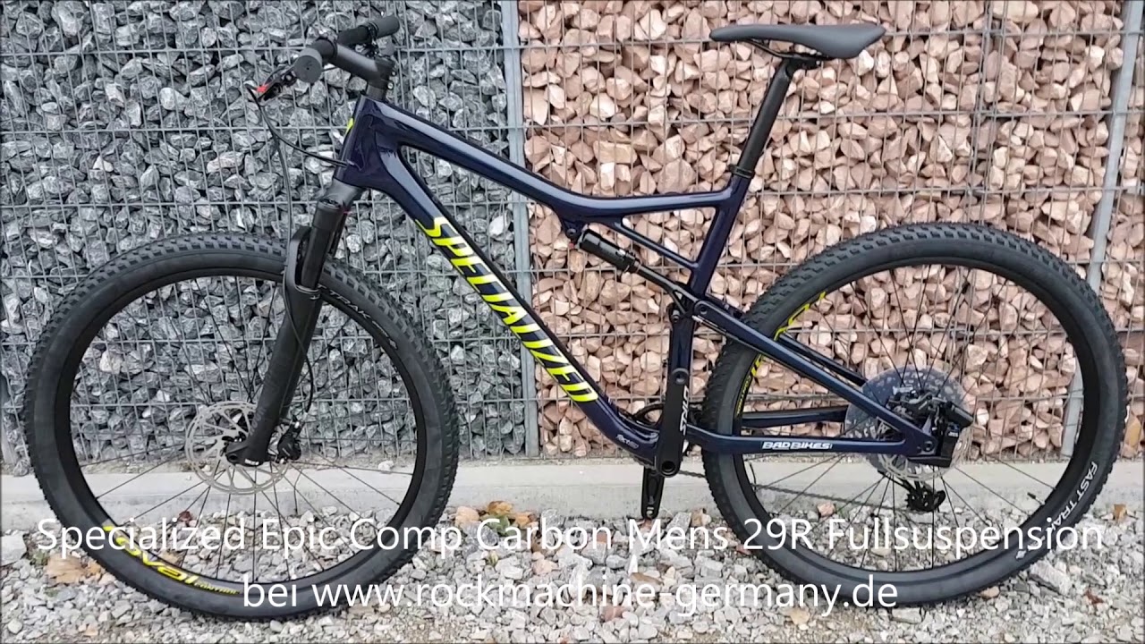 Specialized Epic Comp Carbon SRAM 12G NX Eagle Brain 2.0 Mens 29R Fullsuspension Mountain Bike 2019