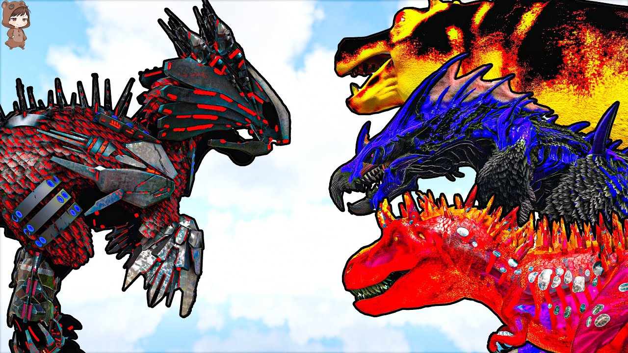Lord of War VS Mod Bosses | ARK Mod Battle Ep.205