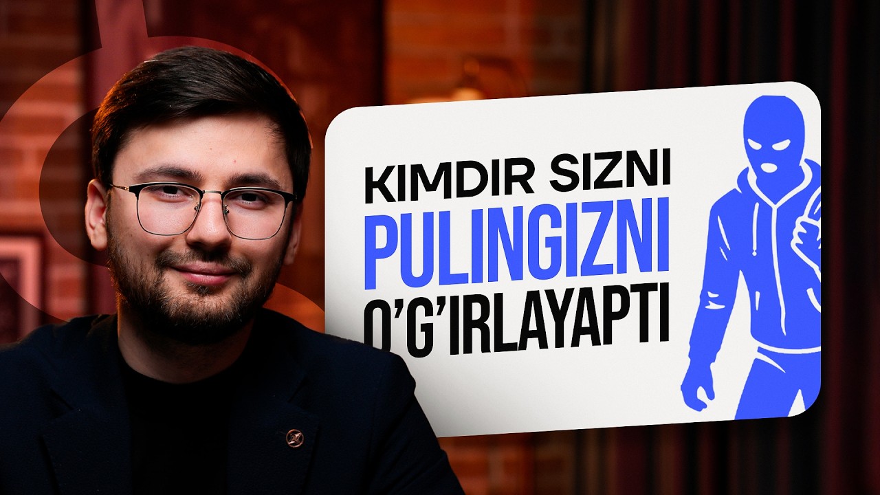 Kimdir sizni pulingizni o'g'irlayapti ...