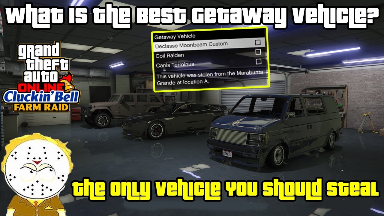 GTA Online Cluckin Bell Farm Raid What Is The Best Getaway Vehicle? The Only Vehicle You Should Use