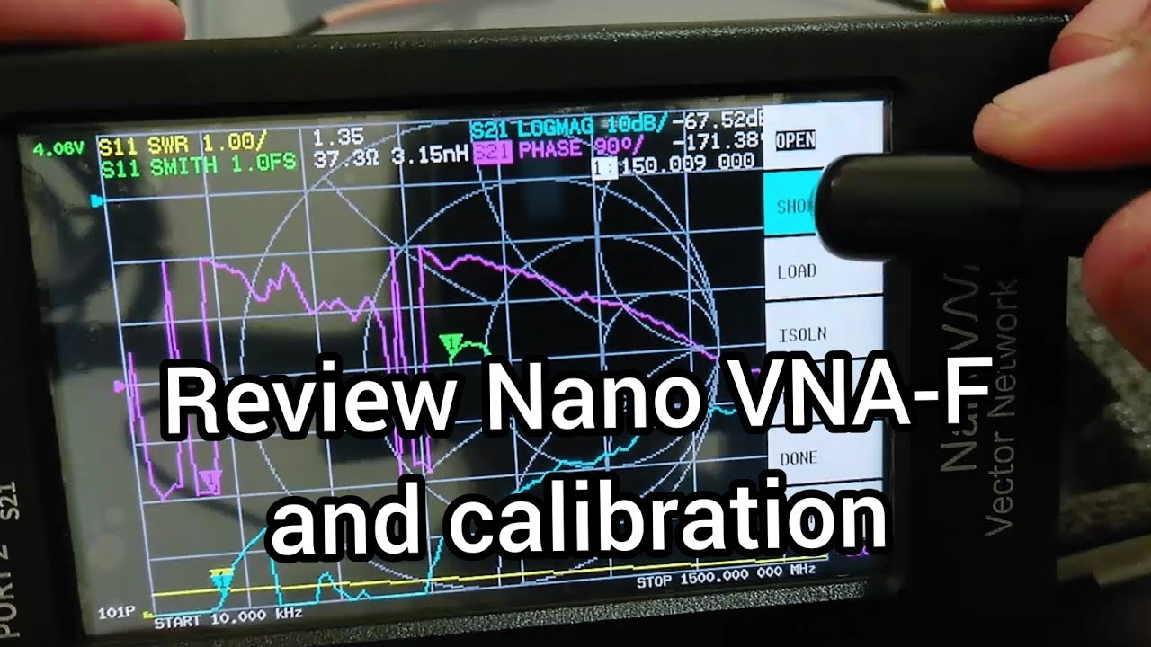 Обзор и калибровка Nano VNA-F
