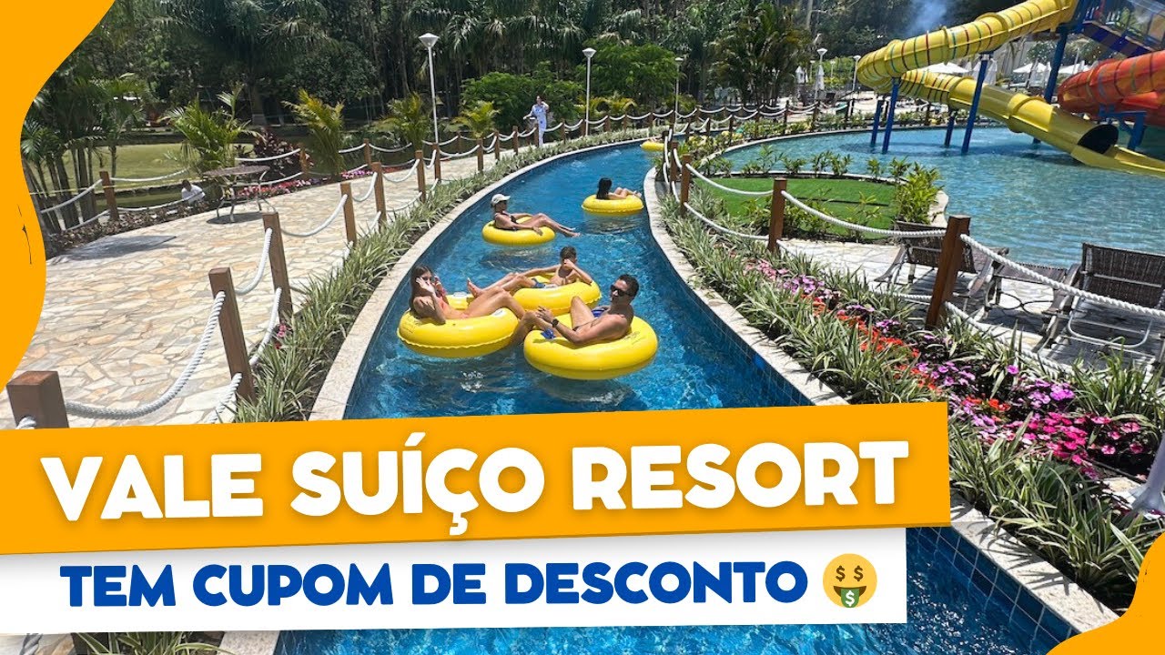 VALE SUÍÇO RESORT: Conheça o NOVÍSSIMO PARQUE AQUÁTICO