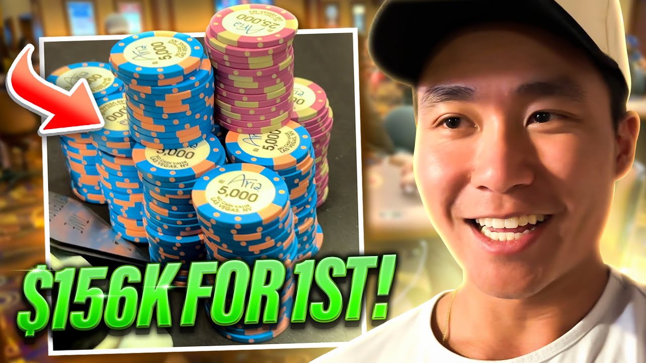 Running DEEP With 1 MILLION CHIPS and $156,000 For First! | Rampage Poker Vlog