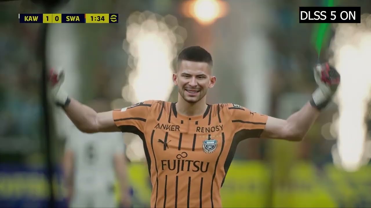 eFootball 2027 DLSS 5 MOD - Gameplay